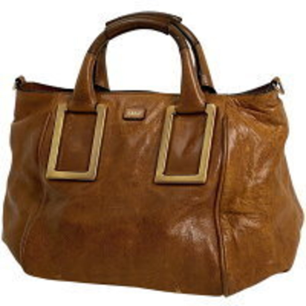 Chloe Ethel Shoulder Bag leather brown